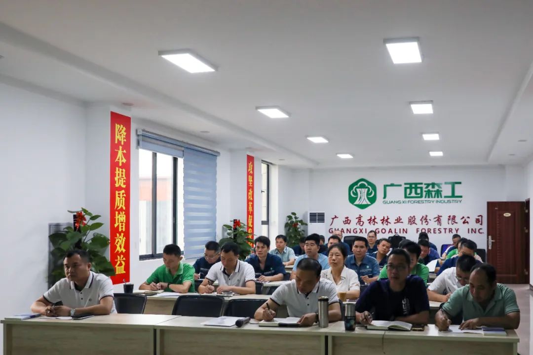 广西高林林业股份有限公司开展安全生产管理专题培训 筑牢安全防线